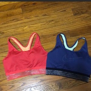Nike Dri-Fit sports bras M